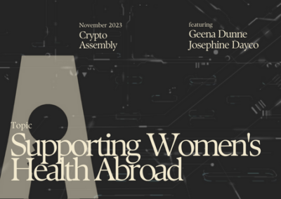 Supporting Women’s Health Abroad